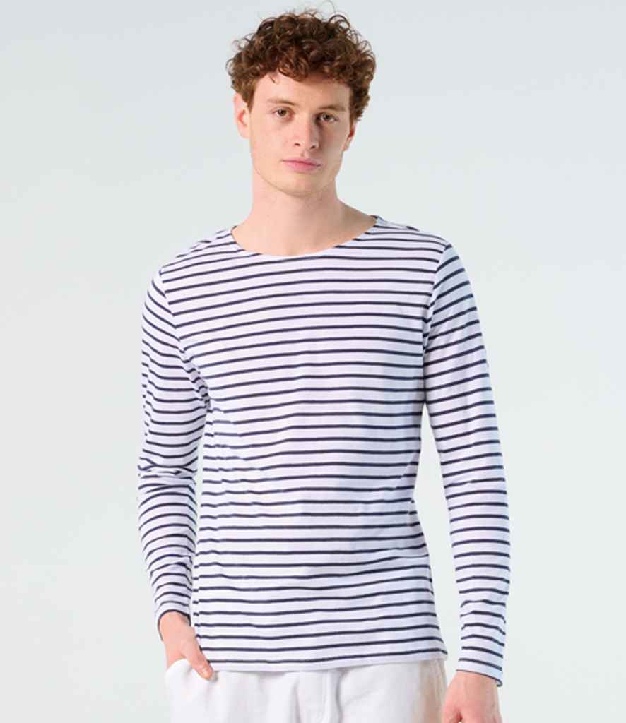 SOL'S Marine Long Sleeve Striped T-Shirt 01402