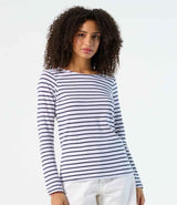 SOL'S Ladies Marine Long Sleeve Striped T-Shirt 01403