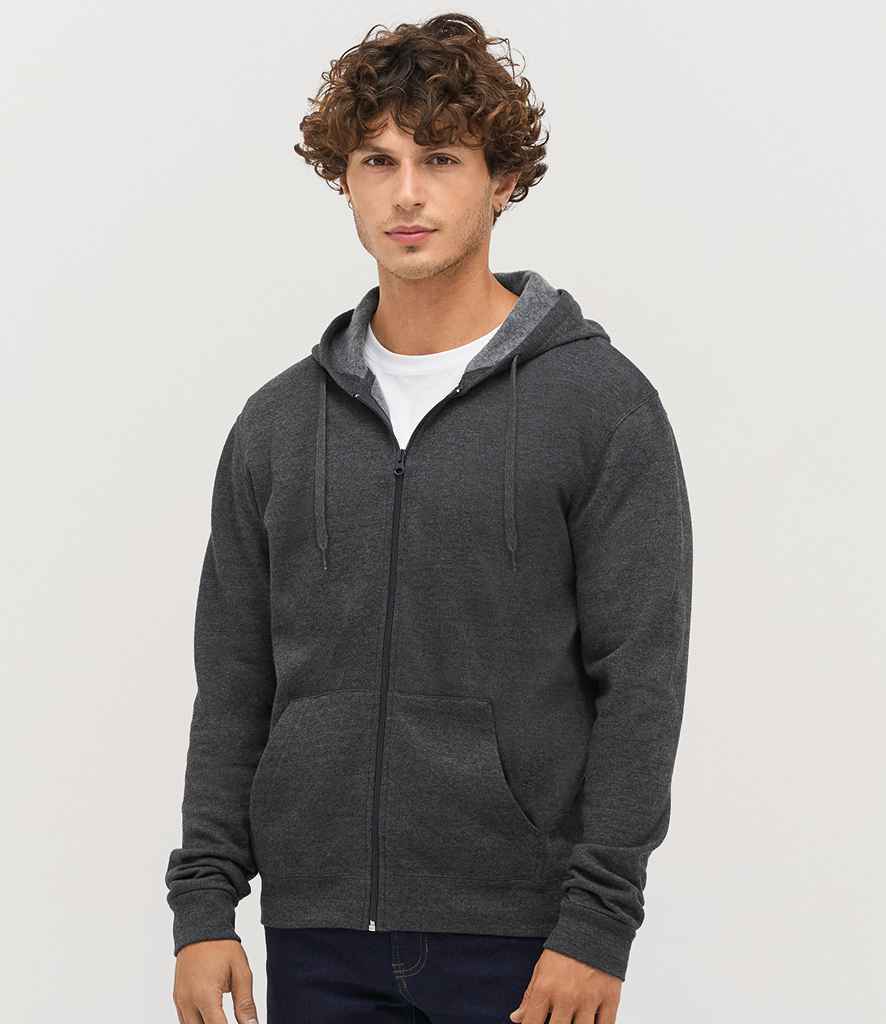 SOL'S Stone Zip Hooded Sweatshirt 01714