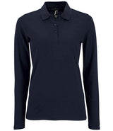 SOL'S Ladies Perfect Long Sleeve Piqué Polo Shirt 02083