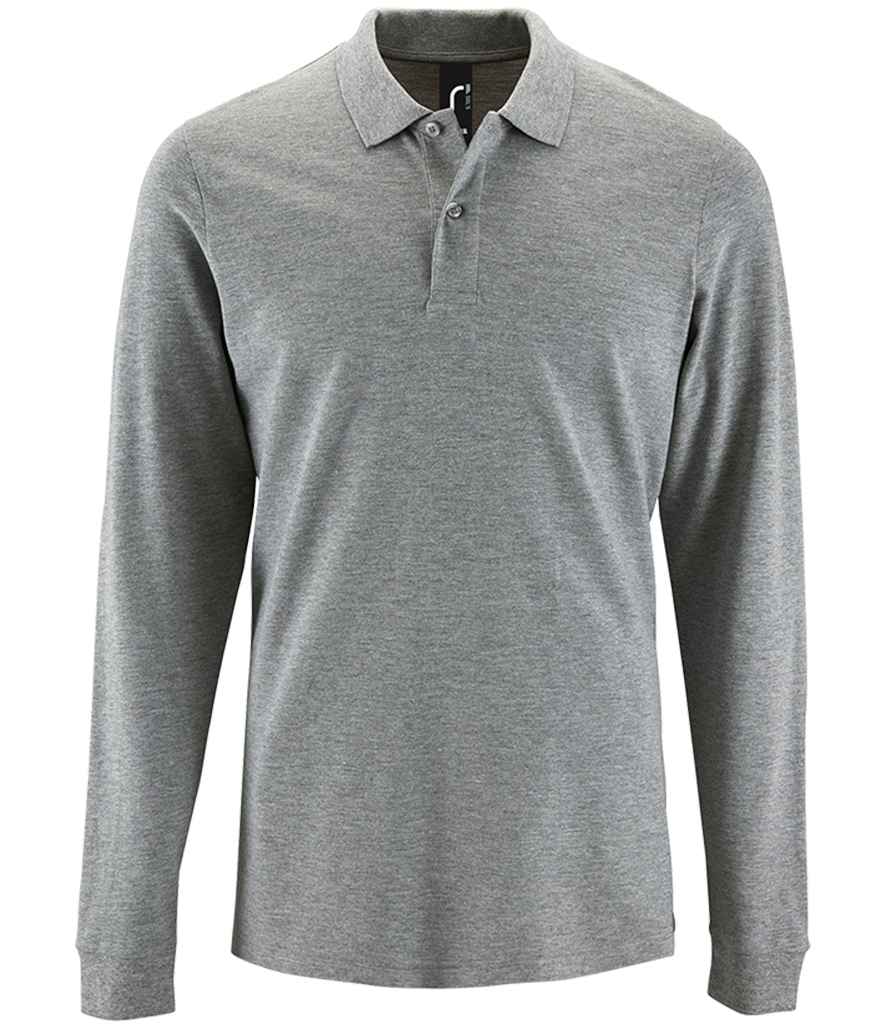 SOL'S Perfect Long Sleeve Piqué Polo Shirt 02087