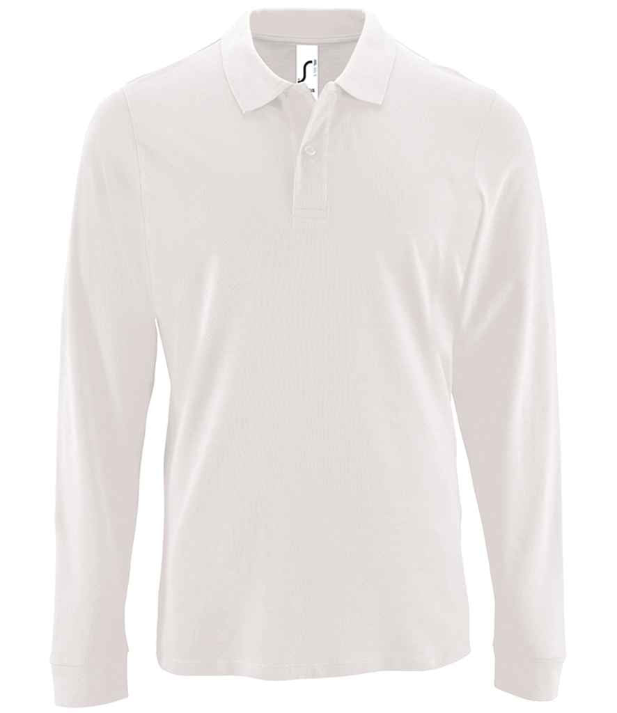 SOL'S Perfect Long Sleeve Piqué Polo Shirt 02087