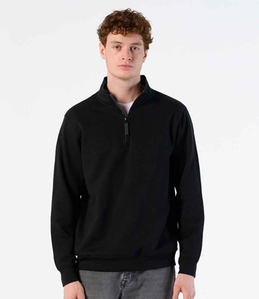 SOL'S Stan Contrast Zip Neck Sweatshirt 02088