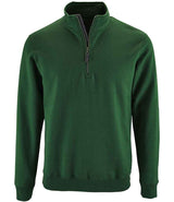 SOL'S Stan Contrast Zip Neck Sweatshirt 02088