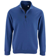 SOL'S Stan Contrast Zip Neck Sweatshirt 02088