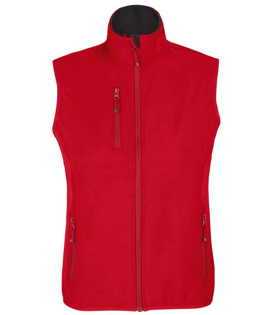 SOL'S Ladies Falcon Recycled Soft Shell Bodywarmer 03826