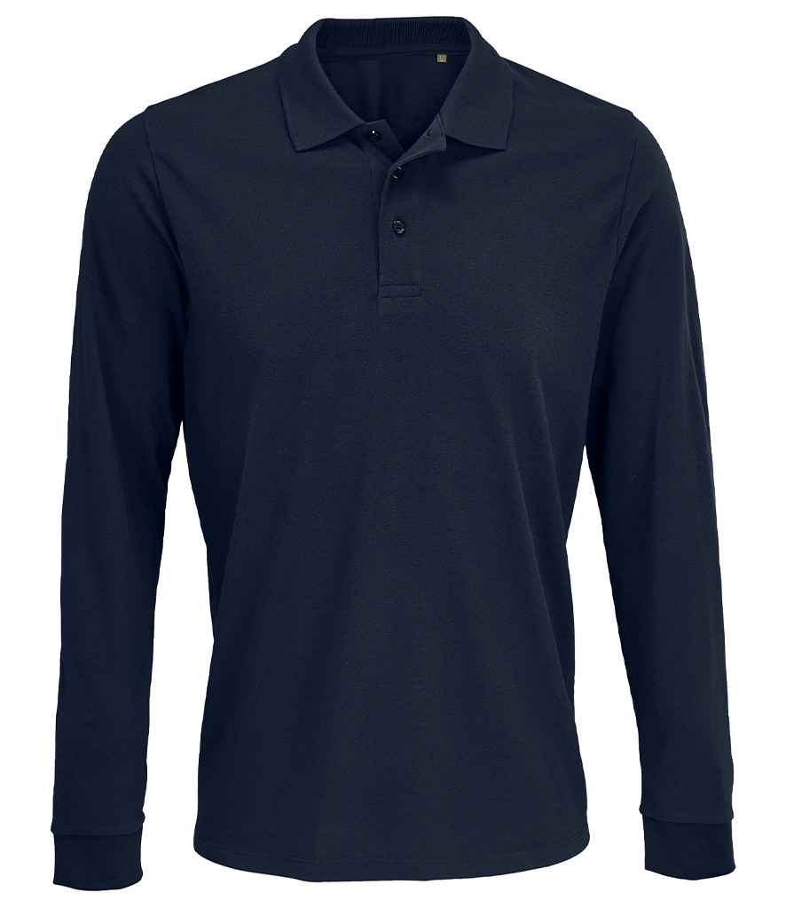 SOL'S Unisex Prime Long Sleeve Piqué Polo Shirt 03983