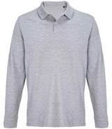 SOL'S Unisex Pacific Long Sleeve Piqué Polo Shirt 04441