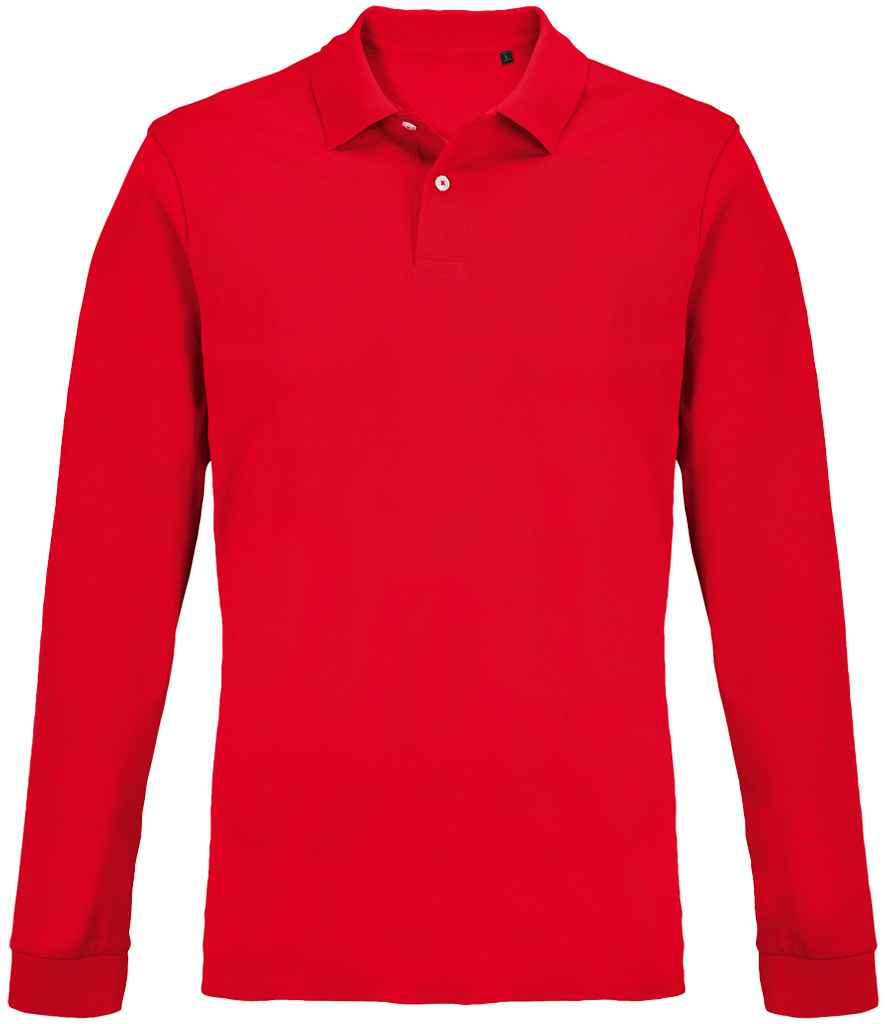 SOL'S Unisex Pacific Long Sleeve Piqué Polo Shirt 04441