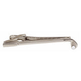 Golf Club & Ball Rhodium Plated Tie Clip by Dalaco
