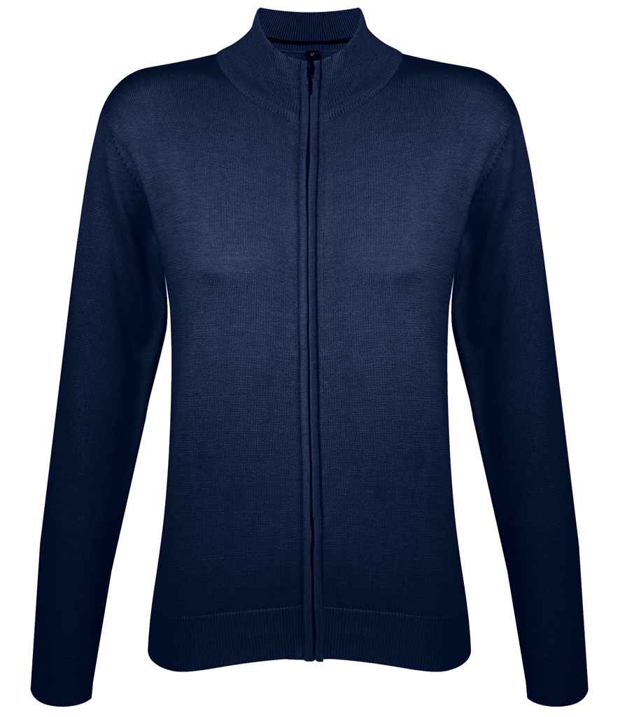 SOL'S Ladies Gordon Full Zip Cotton Acrylic Cardigan 10550