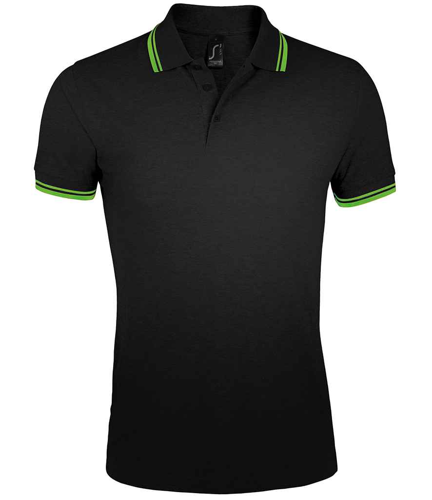 SOL'S Pasadena Tipped Cotton Piqué Polo Shirt 10577