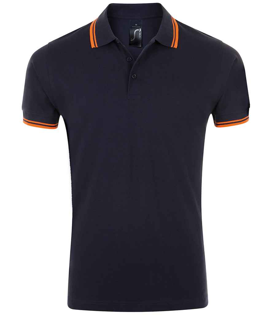 SOL'S Pasadena Tipped Cotton Piqué Polo Shirt 10577