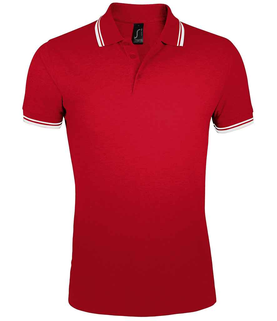 SOL'S Pasadena Tipped Cotton Piqué Polo Shirt 10577