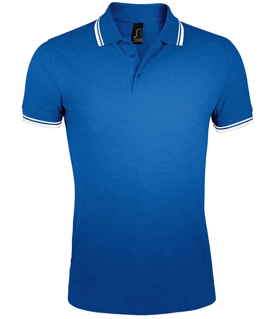 SOL'S Pasadena Tipped Cotton Piqué Polo Shirt 10577