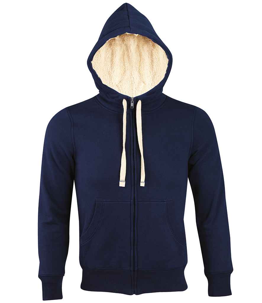 SOL'S Unisex Sherpa Hooded Jacket 10584