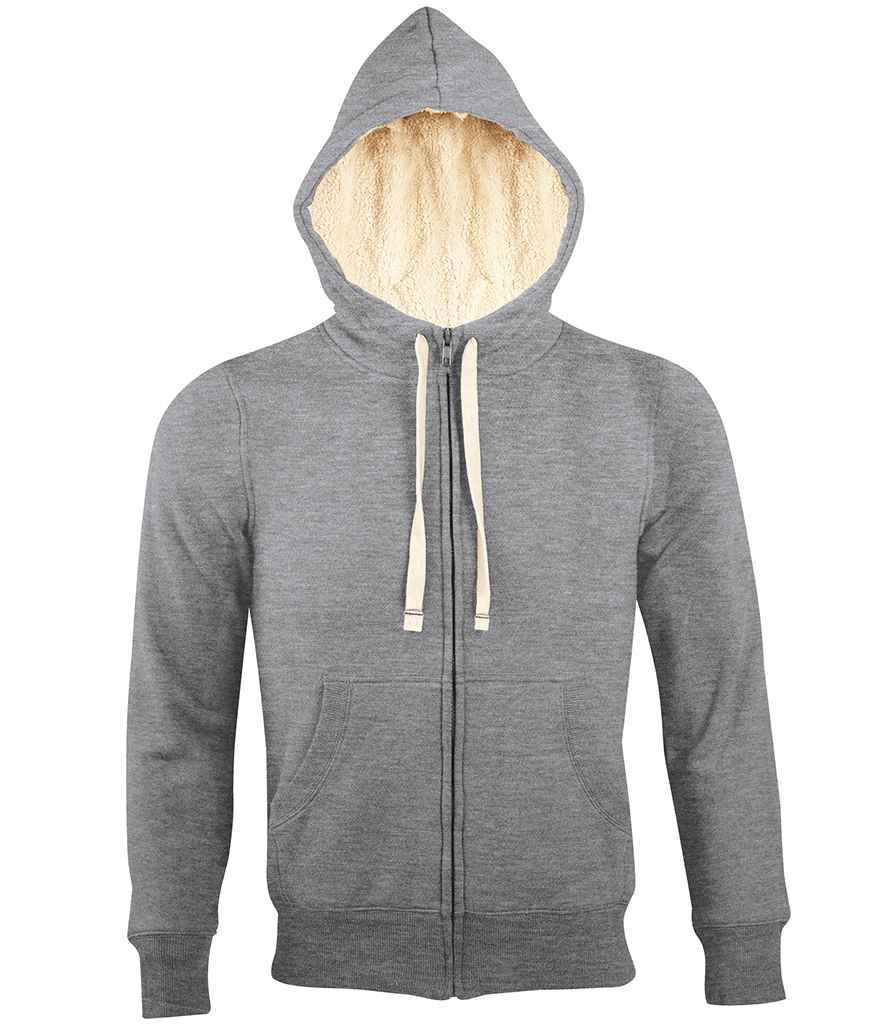 SOL'S Unisex Sherpa Hooded Jacket 10584