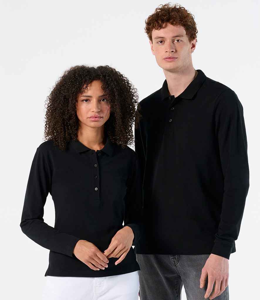 SOL'S Winter II Long Sleeve Cotton Piqué Polo Shirt 11353