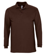 SOL'S Winter II Long Sleeve Cotton Piqué Polo Shirt 11353