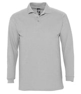 SOL'S Winter II Long Sleeve Cotton Piqué Polo Shirt 11353