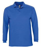 SOL'S Winter II Long Sleeve Cotton Piqué Polo Shirt 11353