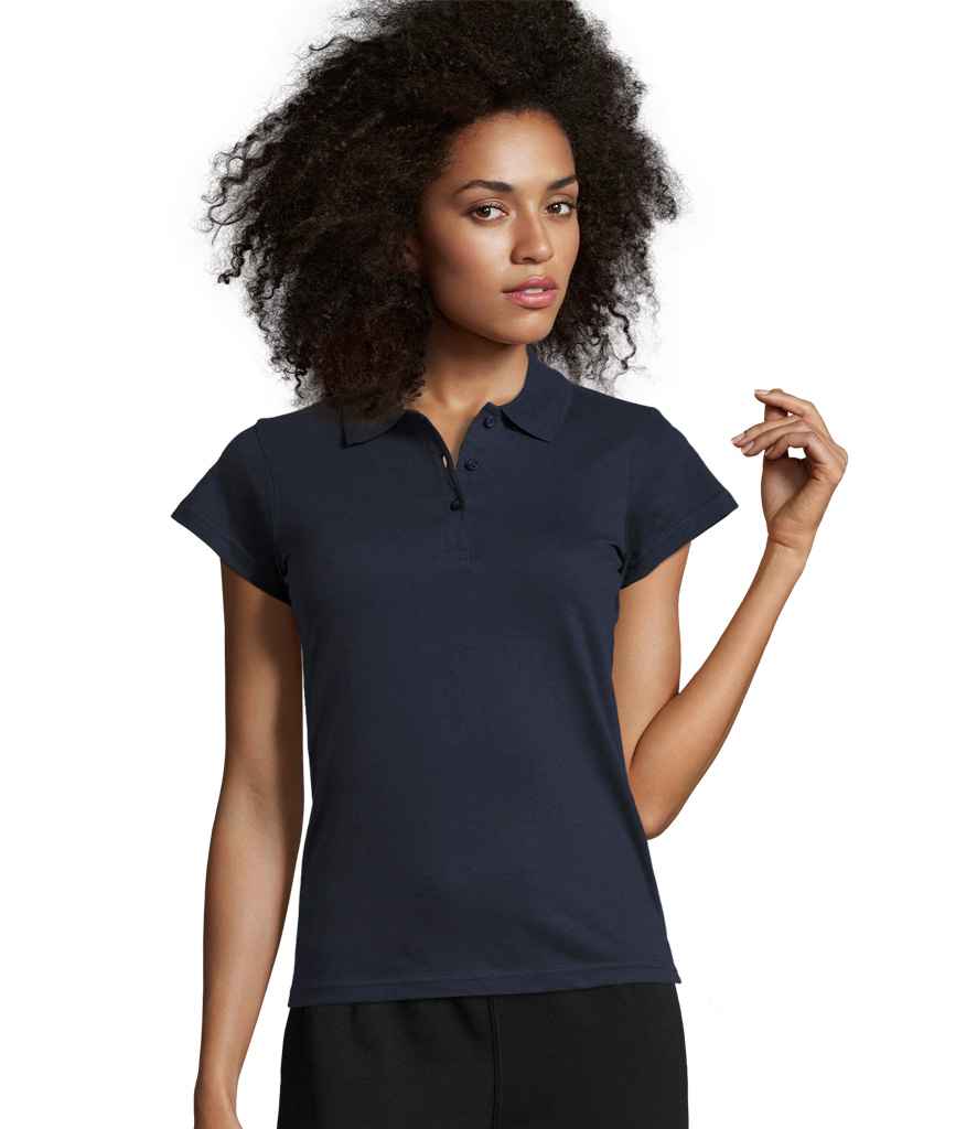 SOL'S Ladies Prescott Cotton Jersey Polo Shirt 11376