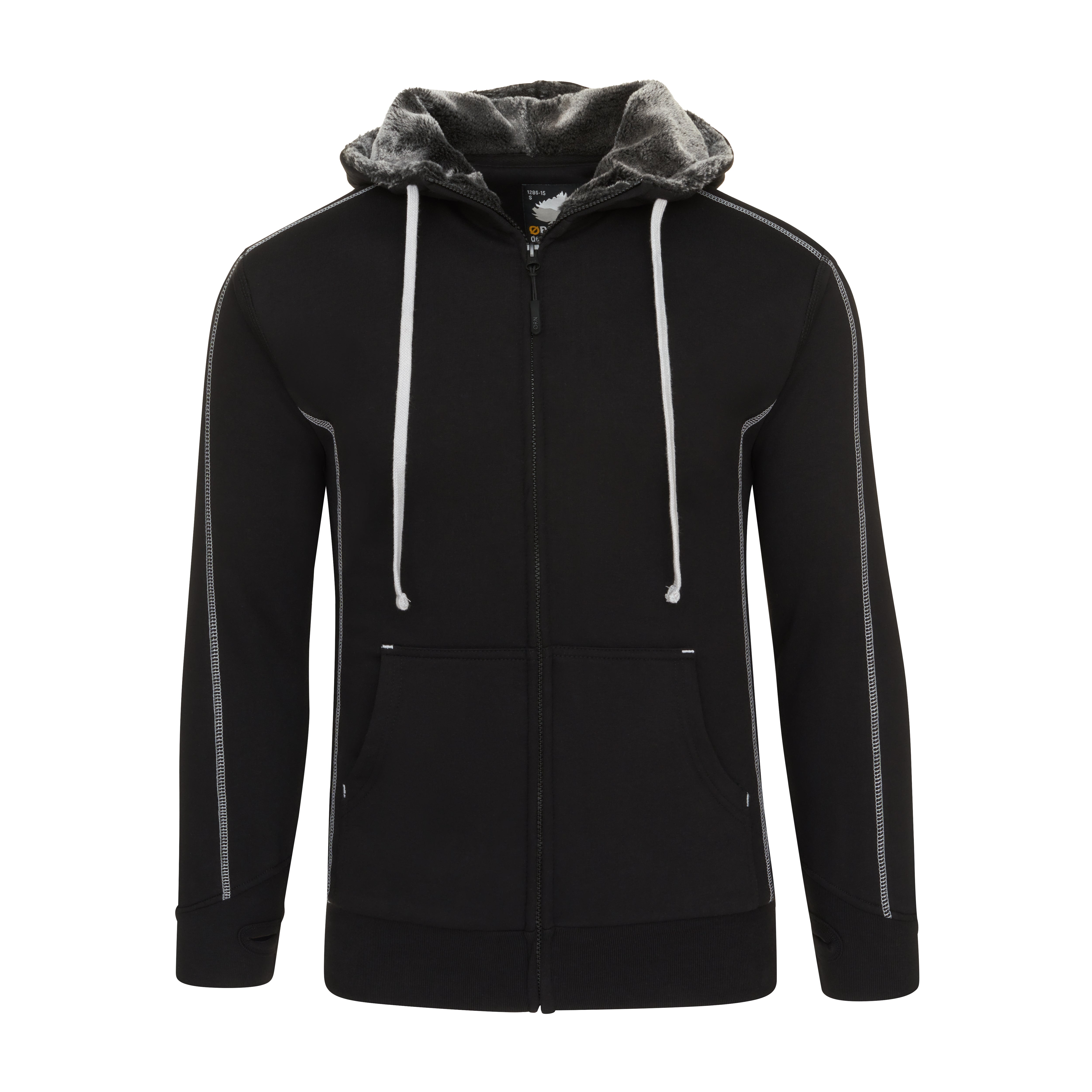 ORN Crane Fur-Lined Hoodie 1285