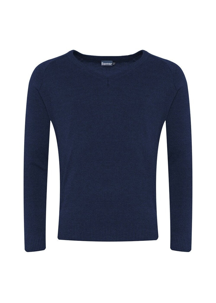 Blue Max Banner 50/50 V Neck Pullover 1WP