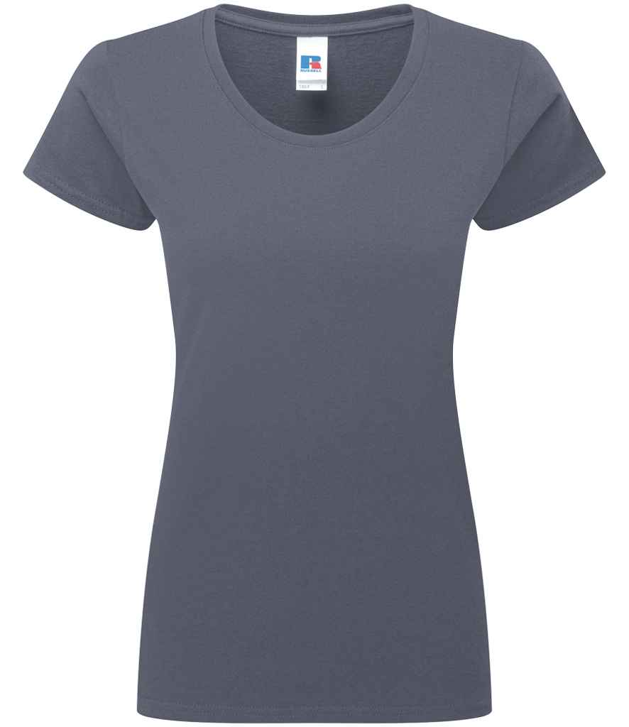 Russell Athletic Ladies Authentic Classic Ringspun T-Shirt 180F