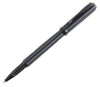 Black Ribbed Roller Ball Pen by Dalaco