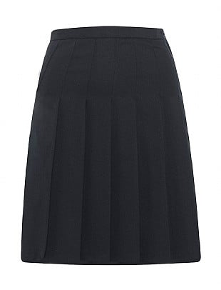 Blue Max Banner Designer Pleated Skirt 1EA - Navy