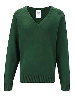 Blue Max Banner 50/50 V Neck Pullover 1WP - Bottle