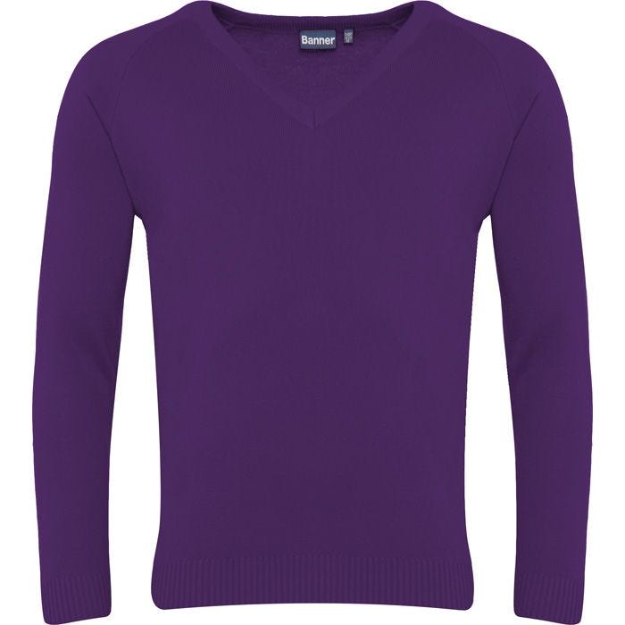 Blue Max Banner Premier LC V Neck Jumper 1WW