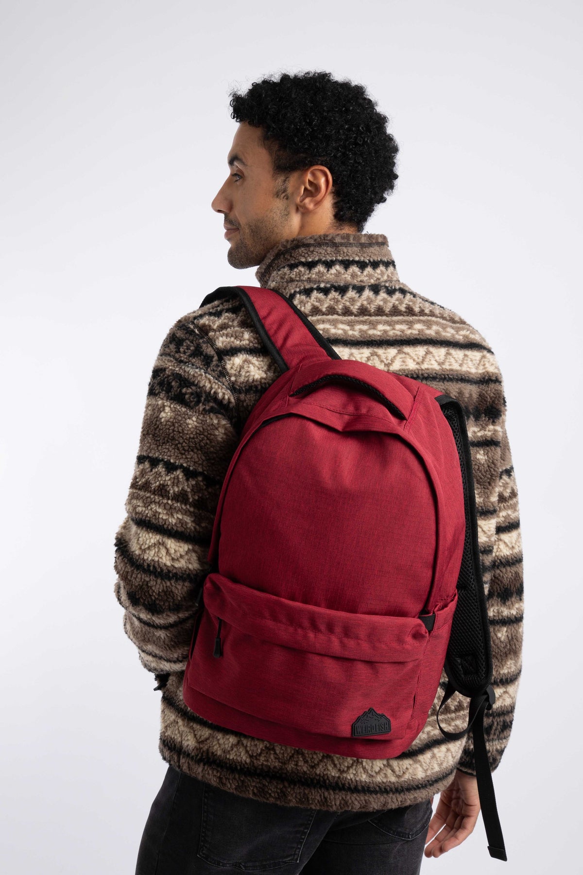Weird Fish Nevis 25L Back Pack in Barn Red