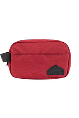 Weird Fish Kingscote Wash Bag in Barn Red