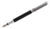 Black Lined Fountain Pen by Dalaco