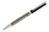 Grey & Black Wave Ball Point Pen by Dalaco