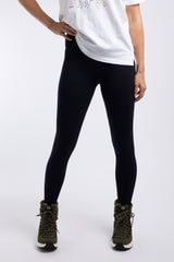 Weird Fish Lilliane High Waisted Leggings in Navy
