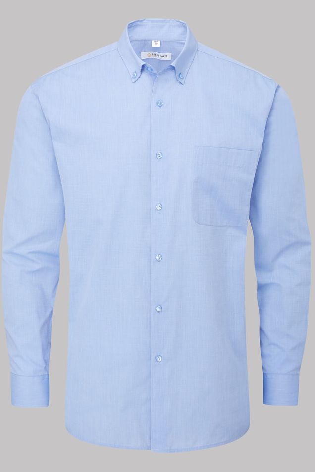 Disley Balloo Shirt - Light Blue - Long Sleeve - image 2