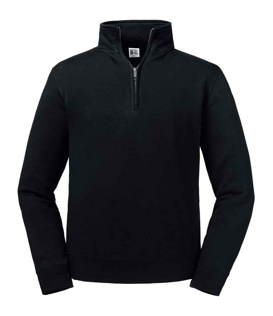 Russell Athletic Authentic Zip Neck Sweatshirt 270M