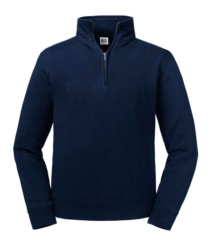 Russell Athletic Authentic Zip Neck Sweatshirt 270M