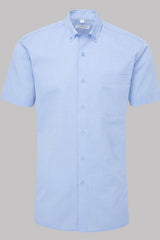 Disley Balloo Shirt - Light Blue - Short Sleeve - image 1