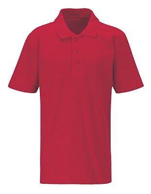Blue Max Banner Classic Polo 3PC - Red
