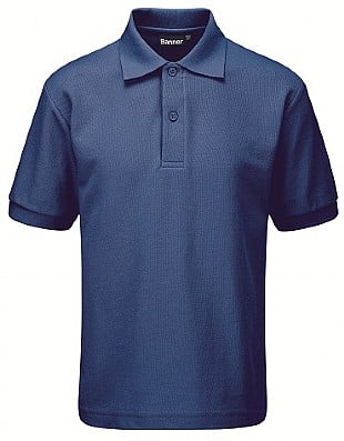 Blue Max Banner Millfield Poloshirt 3PM - Royal Blue