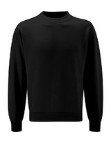 Blue Max Banner Select Drop Shoulder Sweatshirt 3SD - Black