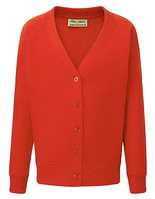 Blue Max Banner Classic Raglan Cardigan 3SU - Red