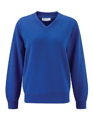 Blue Max Banner Select V-Neck Sweatshirt 3SV - Dark Royal