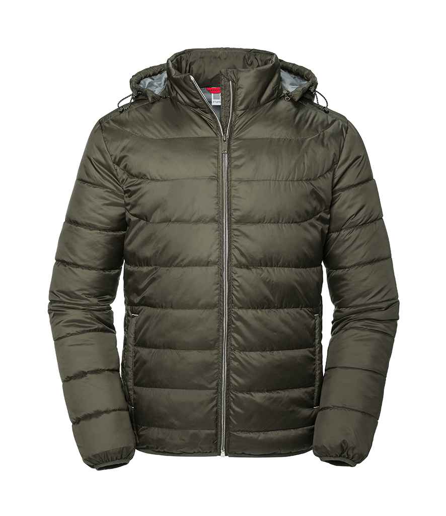 Russell Athletic Hooded Nano Padded Jacket 440M