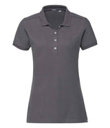 Russell Athletic Ladies Stretch Piqué Polo Shirt 566F