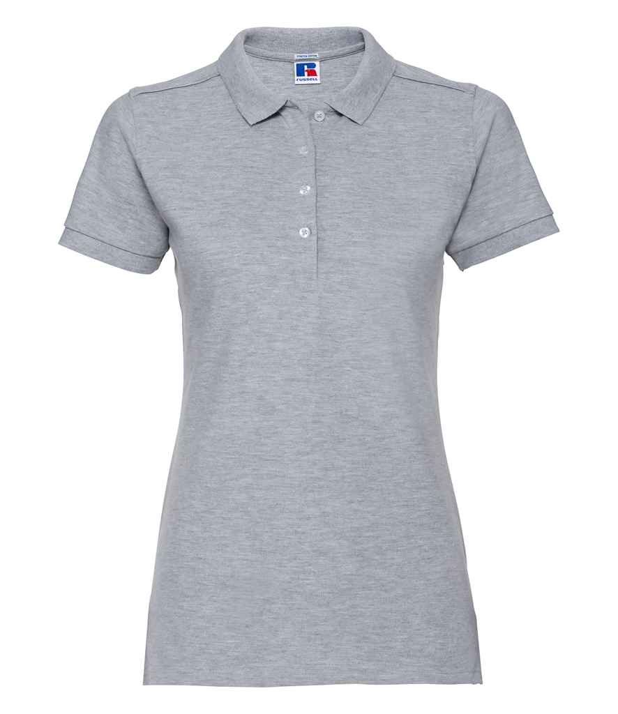Russell Athletic Ladies Stretch Piqué Polo Shirt 566F